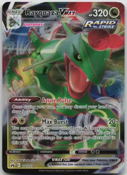 Rayquaza VMAX (101) Holo Ultra Rare SWSH: Crown Zenith 101/159 - Image 1