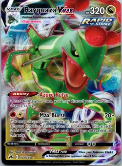 Rayquaza VMAX (101) 101/159 Ultra Rare SWSH: Crown Zenith 2023 NM - Image 1