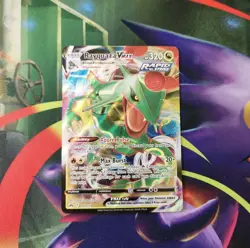Pokemon TCG - Rayquaza VMax Ultra Rare - SWSH Crown Zenith 101/159 - NM - Image 1