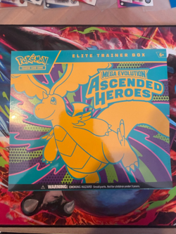 ASCENDED HEROES ELITE TRAINER BOX - FACTORY SEALED - ETB POKEMON TCG - Image 1