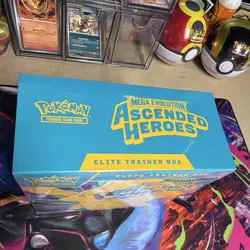 Pokemon TCG Elite Trainer Box Mega Evolution Ascended Heroes factory sealed - Image 2
