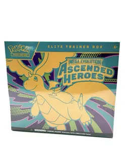 Pokemon TCG Ascended Heroes Elite Trainer Box ETB Factory Sealed - Image 1