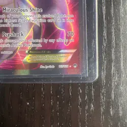 Pokemon TCG Espeon EX Holo Full Art Ultra Rare Card 117/122 XY Breakpoint - Image 3