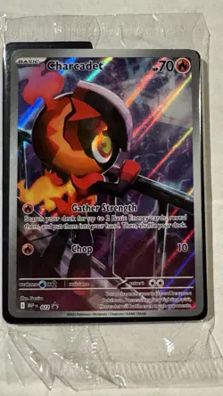 Pokemon TCG Phantasmal Flames ETB Promo - Sealed - Charcadet MEP 022 - Image 1
