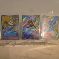 Pokemon First Partner Illustration Collection - Alolan Starter Set - Pokemon TCG - Image 1