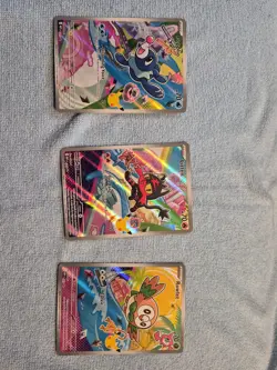 Pokemon First Partner Illustration Collection - Alolan Starter Set - Pokemon TCG - Image 1