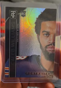 2024 Panini Totally Certified - Portraits Caleb Williams #4 Mirror (RC) - Image 1