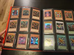Yu-Gi-Oh! Binder Collection Lot Vintage 100+ Cards Holos Rares MRD MRL LOB 1st - Image 2