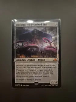 Emrakul, the Promised End Mythic Eldritch Moon Eldrazi Card, Magic the Gathering - Image 1