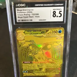 CGC 8.5 Mega Greninja EX 122/086 CR1 EN English Mega Hyper Rare. - Image 4