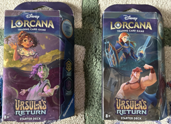 Disney Lorcana Ursulas Return & Rise of the Floodborn Four Starter Decks Set - Image 3