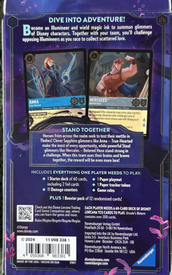 Disney Lorcana Ursulas Return & Rise of the Floodborn Four Starter Decks Set - Image 4