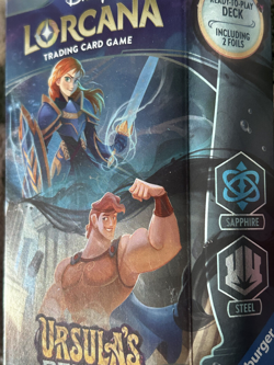Disney Lorcana Ursulas Return & Rise of the Floodborn Four Starter Decks Set - Image 5