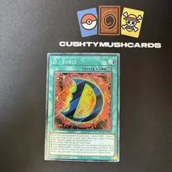 YUGIOH D FORCE SECRET RARE BROL-EN009 1ST EDITION - Image 1