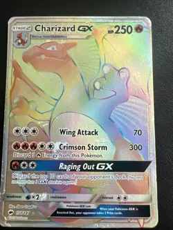 Charizard GX Secret Rare Holo 150/147 Burning Shadows English 2017 - Image 1
