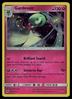 Gardevoir Cosmos Holo Rare SM - Lost Thunder 141/214 NM - Image 1