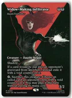 Widow-Making Infiltrator - Dauthi Voidwalker (Borderless) Marvel Universe M #63 - Image 1