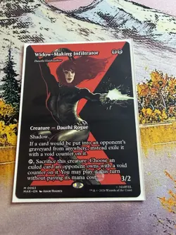 WIDOW-MAKING INFILTRATOR - DAUTHI VOIDWALKER Mythic Borderless MAR NM MTG - Image 4