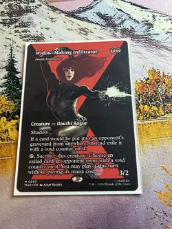 WIDOW-MAKING INFILTRATOR - DAUTHI VOIDWALKER Mythic Borderless MAR NM MTG - Image 5