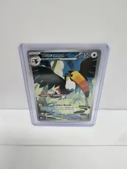 Toucannon 094/084 NM Illustration Rare Pitch Black Pokemon Card PBL English TCG - Image 1