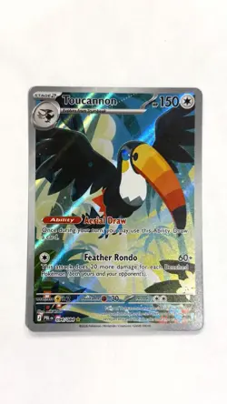 Pokemon TCG Toucannon 094/084 Pitch Black Full Illustration Rare Holo 094/084 - Image 1