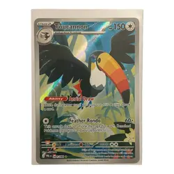 Pokemon TCG Mega Evolution Pitch Black Toucannon 094/084 Illustration Rare - Image 1