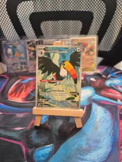 Toucannon 094/084 Pitch Black Illustration Rare Full Art Pokemon TCG - Image 2