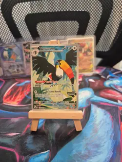 Toucannon 094/084 Pitch Black Illustration Rare Full Art Pokemon TCG #2 - Image 2
