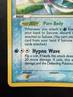 Pokemon Black Star Promo Suicune 030 EX Collector's Carry Tin Nintendo Holo (LP) - Image 4