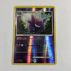 2009 Pokemon Gengar Lv.44 16/99 PLATINUM Arceus REVERSE HOLO NM-M OR BETTER - Image 1
