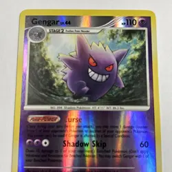 2009 Pokemon Gengar Lv.44 16/99 PLATINUM Arceus REVERSE HOLO NM-M OR BETTER - Image 3