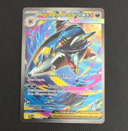 Pokemon TCG Mega Sharpedo EX 127/094 Phantasmal Flames SIR - Image 1
