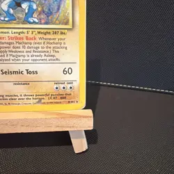 Pokemon TCG Machamp Holo 1st Edition Base Set #8/102 - Image 5