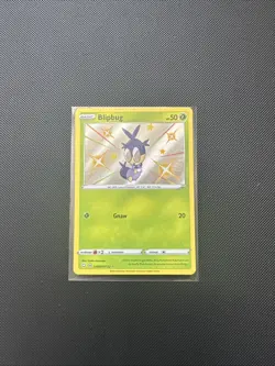 Pokemon TCG - Blipbug SV007/SV122 Shiny Holo Rare - Shining Fates - - Image 1