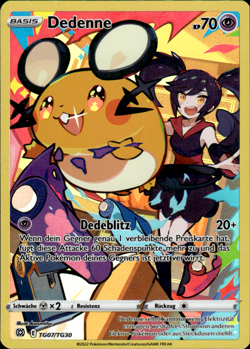 Pokemon TCG Dedenne Strahlende Sterne TG07 MAHOU - Image 1