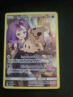 Mimikyu 245/236 Secret Rare Cosmic Eclipse Pokemon TCG Near Mint - Image 1
