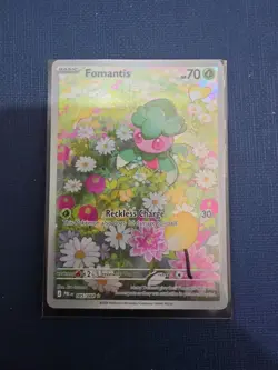 Pokemon TCG Fromantis Pitch Black Illustration Rare 085/084 Mint - Image 1