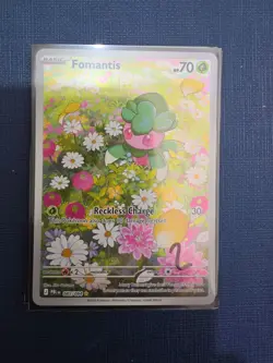 Pokemon TCG Fromantis Pitch Black Illustration Rare 085/084 Mint - Image 2