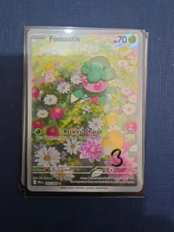 Pokemon TCG Fromantis Pitch Black Illustration Rare 085/084 Mint - Image 3