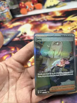 Jacq - 250/198 - Scarlet & Violet Base - SIR - Pokemon TCG Card NM - Image 3