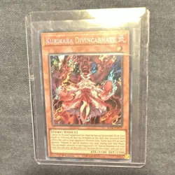 Konami Yu-Gi-Oh! TCG Kurikara Divincarnate POTE-EN031 1st Ed Secret Rare ENG - Image 1