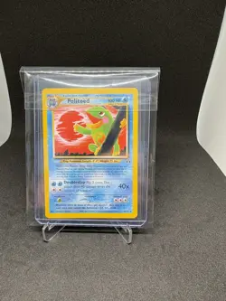 Pokemon TCG Politoed Neo Discovery 27/75 Regular Unlimited Rare Non Holo WOTC - Image 1