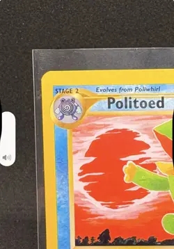 Pokemon TCG Politoed Neo Discovery 27/75 Regular Unlimited Rare Non Holo WOTC - Image 4