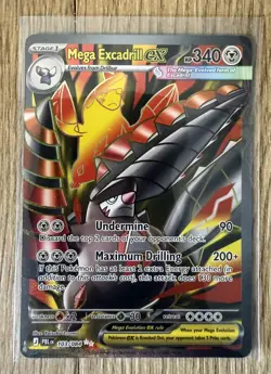 Mega Excadrill Ex 103/084 - Ultra Rare - Pitch Black - Pokemon TCG - Image 1