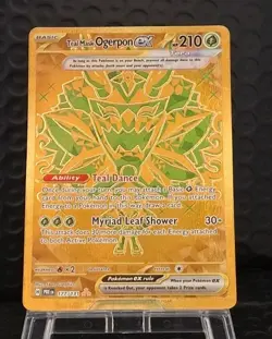 Teal Mask Ogerpon Ex 177/131 Prismatic Evolutions 2025 Pokemon Card TCG - Image 1