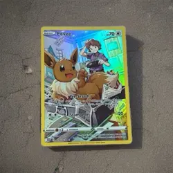 Pokemon TCG Eevee TG11/TG30 Brilliant Stars Trainer Gallery Holo Full Art - NM - Image 1