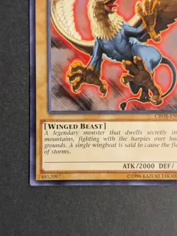Yugioh TCG Card - 1x Phantom Gryphon - CROS-EN001 - NM/LP - Unlimited - Common - Image 5