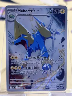 Pokemon TCG Manectric Pitch Black 089/084 Rare Holo Full Art Stage 1 HP 120 EN - Image 1