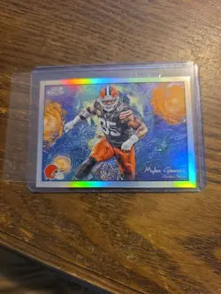 2025 Topps Cosmic Chrome Myles Garrett Stars In The Night - Starry Night - Image 1