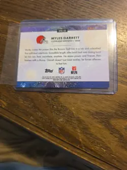 2025 Topps Cosmic Chrome Myles Garrett Stars In The Night - Starry Night - Image 2